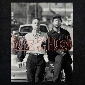 Boyz N The Hood Shirt Mens XL‎ Black Movie Graphic Tee Streetwear Thirty Single